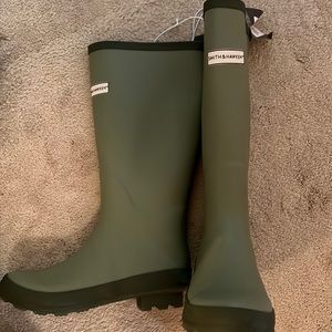 Olive green rain sleekers